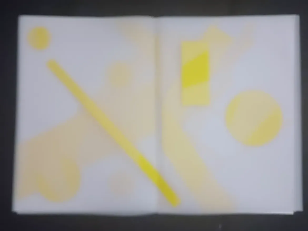 Jaune soleil — jeu de transparence — vue 6